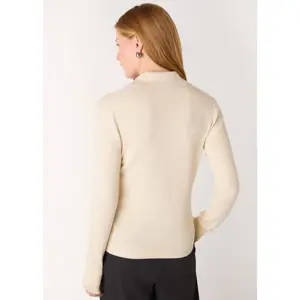 Whistles Oatmeal Phoebe Knit Shirt